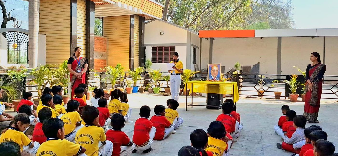 Full school morning assembly